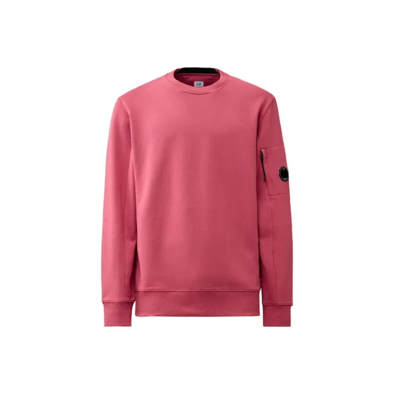 C.P.Company Diagonal Raised Fleece Sweatshirt Men's Pink-0