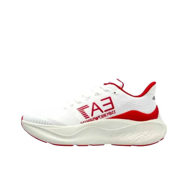 EMPORIO ARMANI EA7 Low Top Casual Shoes Men's Red-0