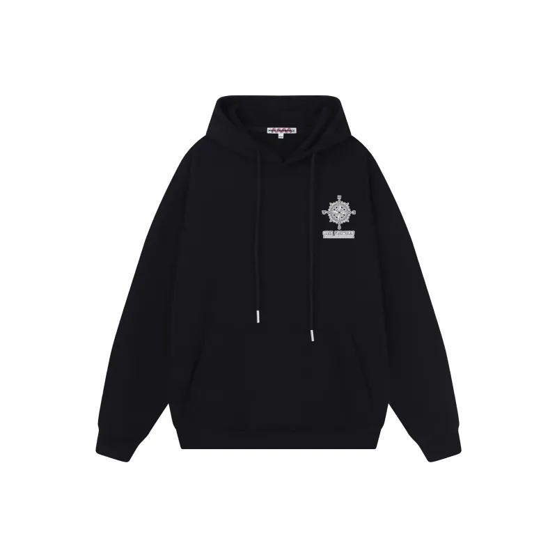 FAIRWHALE Pullover Drop Shoulder Hoodie Unisex-0