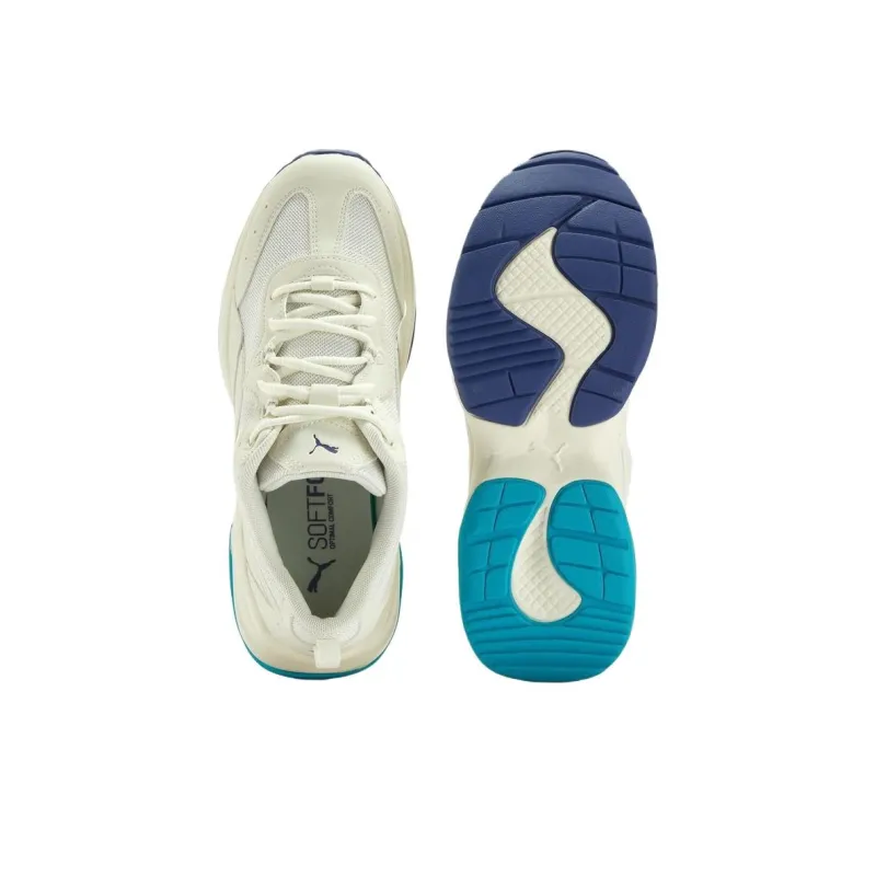 PUMA CILIA MESH Anti Slip Wear Resistant Low Top Chunky Sneakers Women's White-3