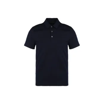 PRADA Polo Shirts Men Navy Blue
