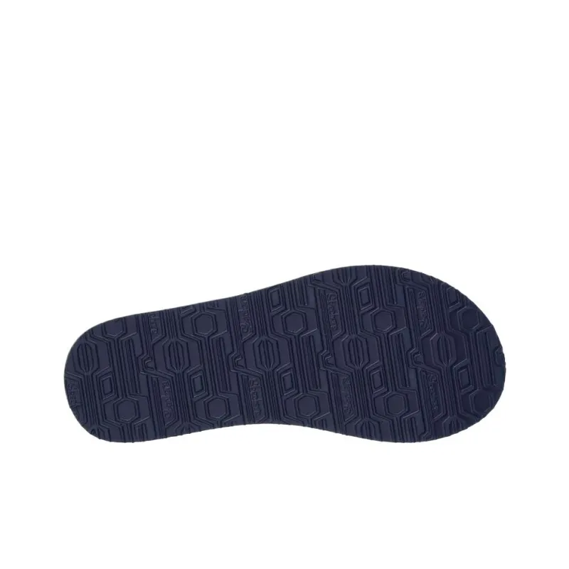 Skechers Meditation Flip Flops Women's Blue-3
