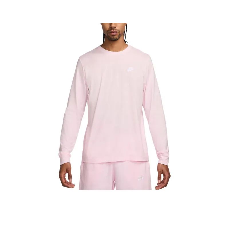 Nike Sportswear Club T-Shirt Men's Pink Foam-0