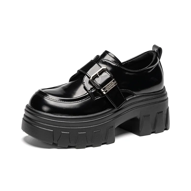 EXULL Q Loafers Women's Bright Black-1