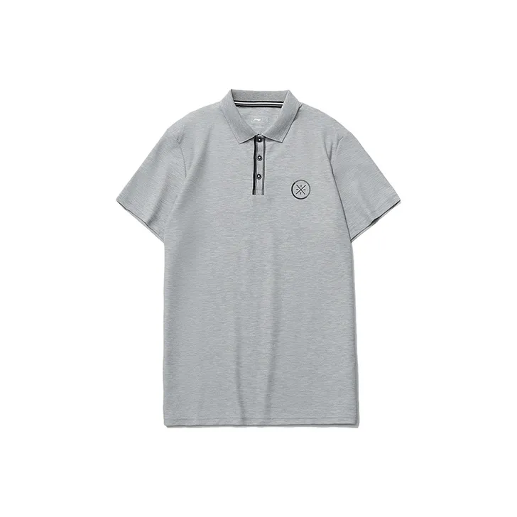 LINING Polo Shirts Men Brick Gray-0
