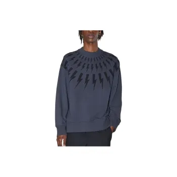 Neil Barrett Sweatshirts Men Iron Black