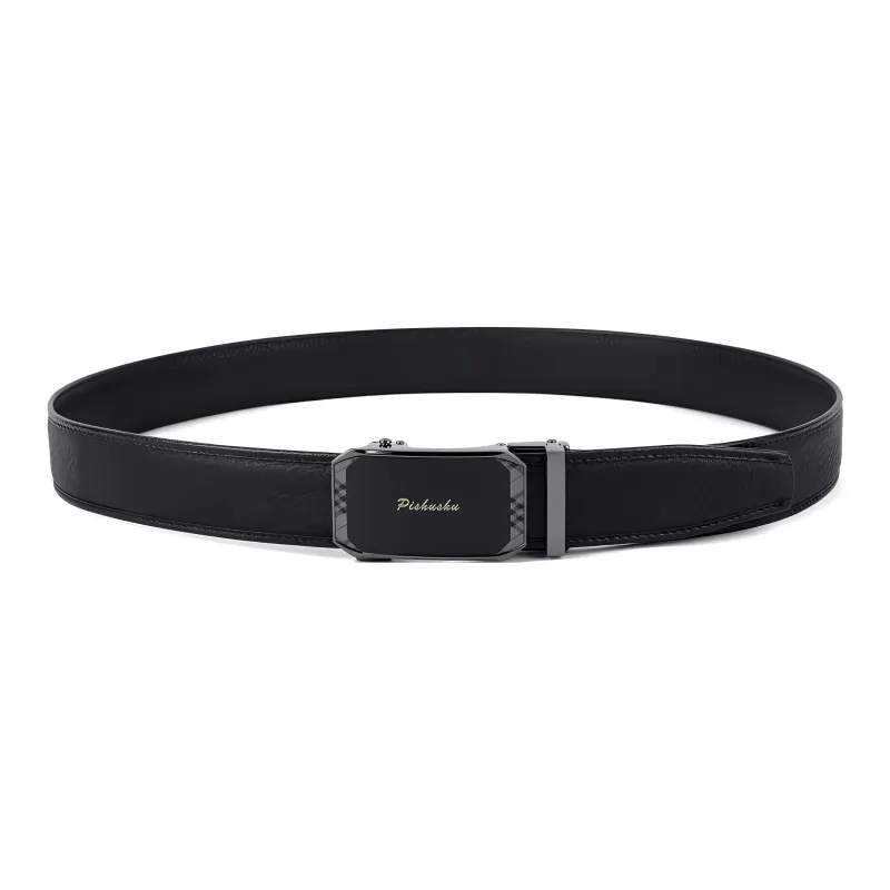 PISHUSHU Leather Belts Unisex-8