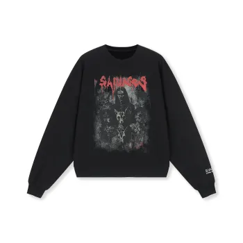 THE SALVAGES FASHION CLUB Sweatshirt Unisex Black