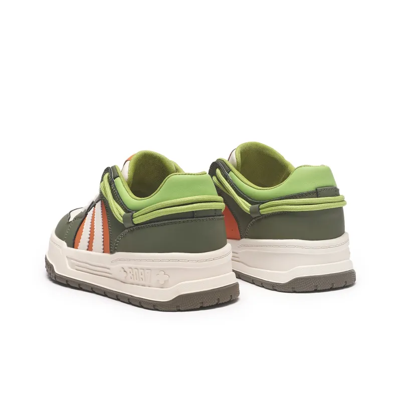 Hotwind Anti Slip And Wear Resistant Height Increasing Low Top Skateboard Shoes Women's-6