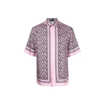 VERSACE Shirts Men Pink