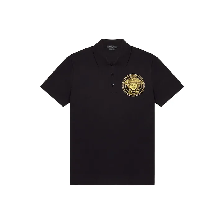 VERSACE VERSACE Polo Shirt Men's Black-0