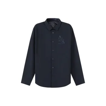 ARMANI EXCHANGEAE FW23 Shirt Men's Marine Blue