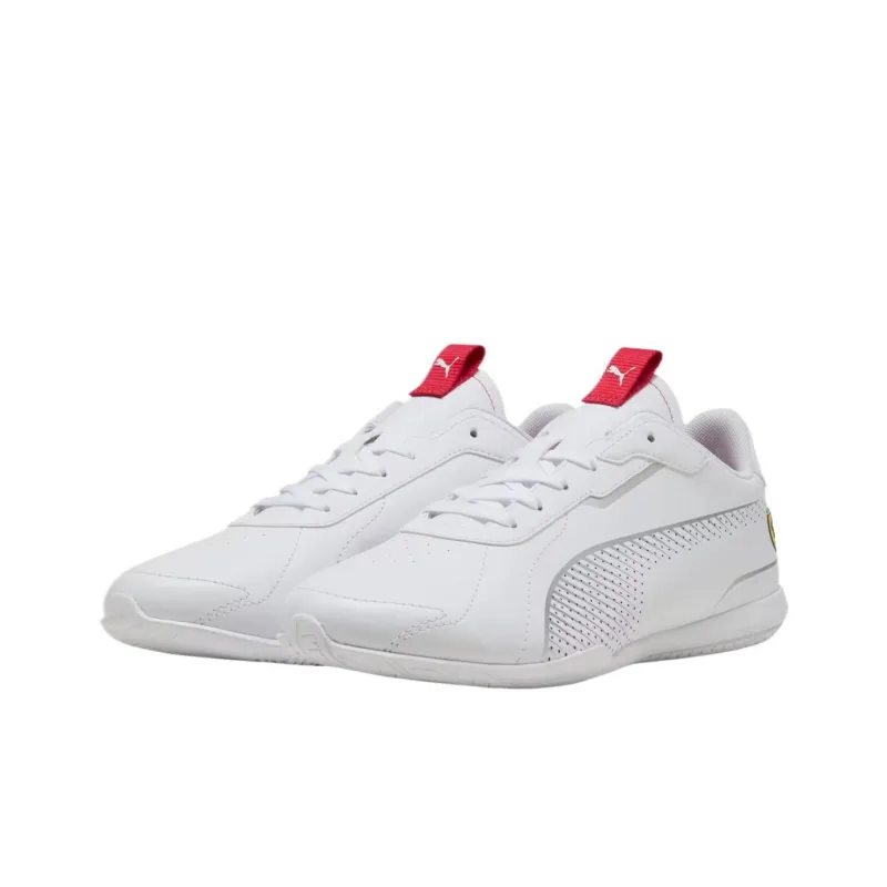 SCUDERIA FERRARI x PUMA HP Neo Cat 3.0 Anti Slip Wear Resistant Low Top Training Shoes Unisex White-2