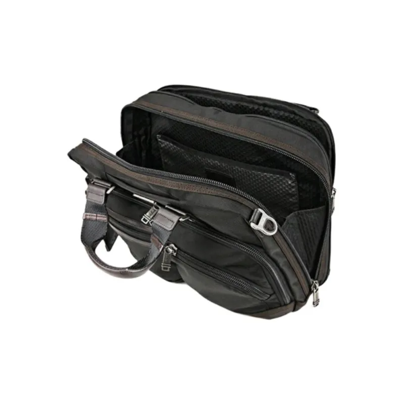 TUMI Nylon Laptop Bag Men's Walnut-5