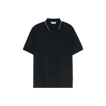 Zzegna Polo Shirts Men Black
