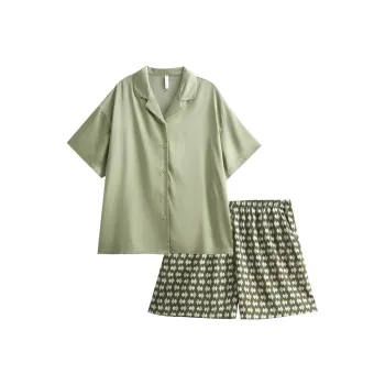 Same Language Pajama Set Women's Moss Green