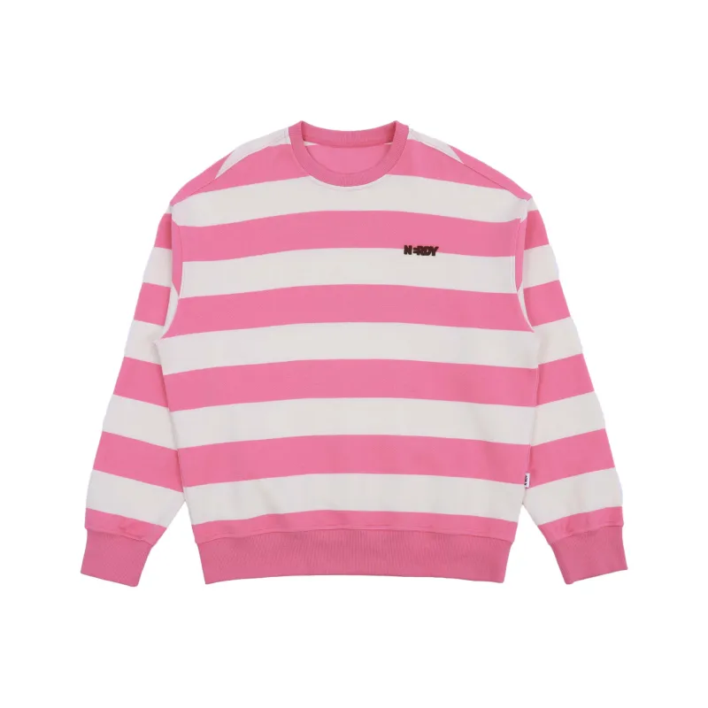 Nerdy Sweatshirts Unisex Pink-0
