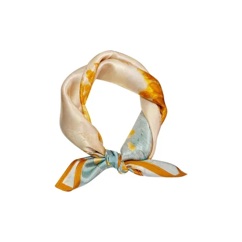 MITHAOL KUSC 100% Mulberry Silk Scarves Women's