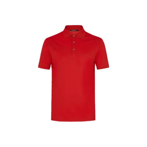 LOUIS VUITTON Polo Shirt Men's Red