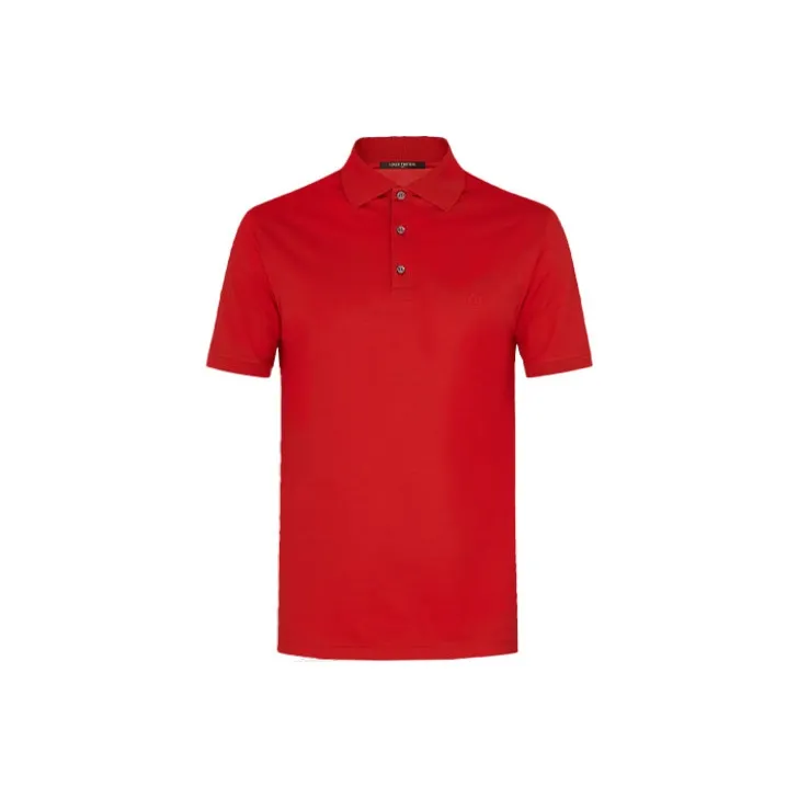 LOUIS VUITTON Polo Shirt Men's Red-0