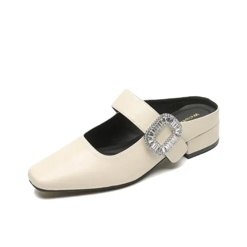 Than Than Me Slip Resistant Wrap toe Slippers Women's