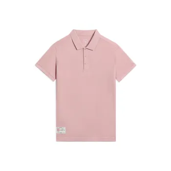 LiNing Sports Life Collection Polo Shirt Men's Light Mauve Purple