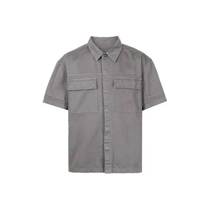 A COLD WALL* Boxy fit Cotton Shirt-0