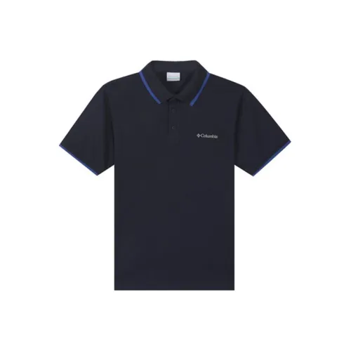 Columbia Polo Shirt Men's Dark Blue