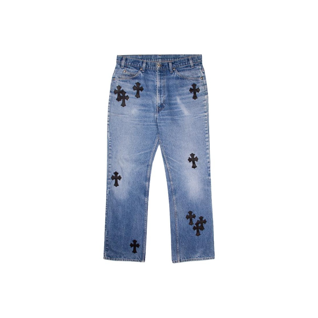 Chrome Hearts Jeans on Sale & Authentic - POIZON