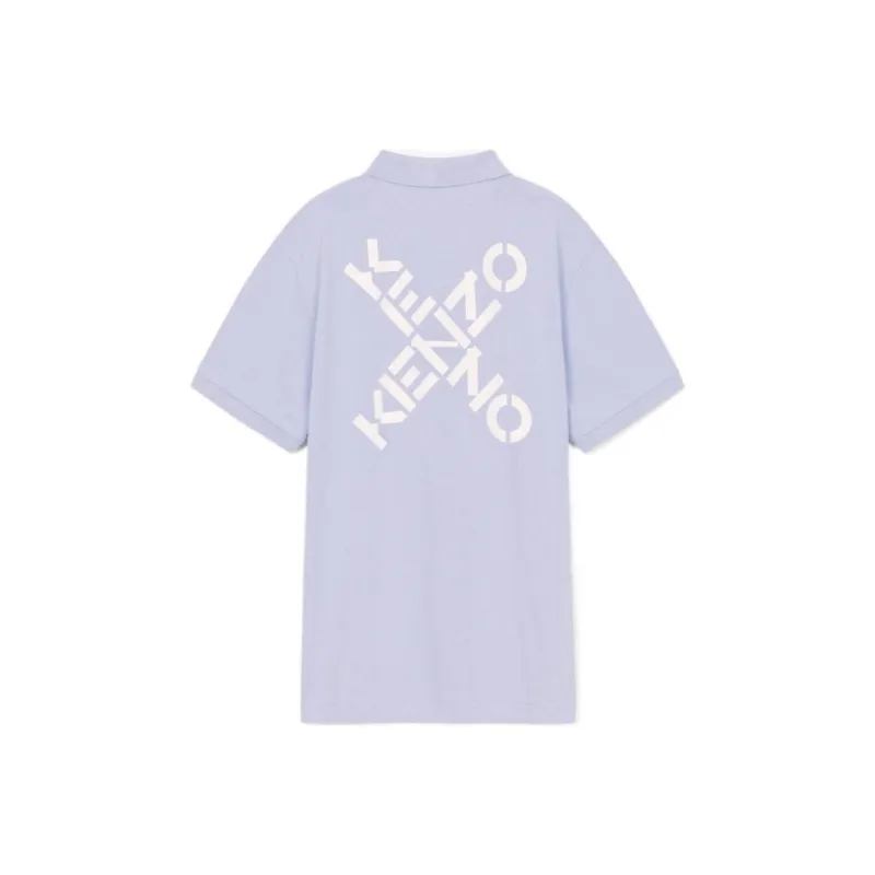 KENZO Polo Shirts Men Purple-0