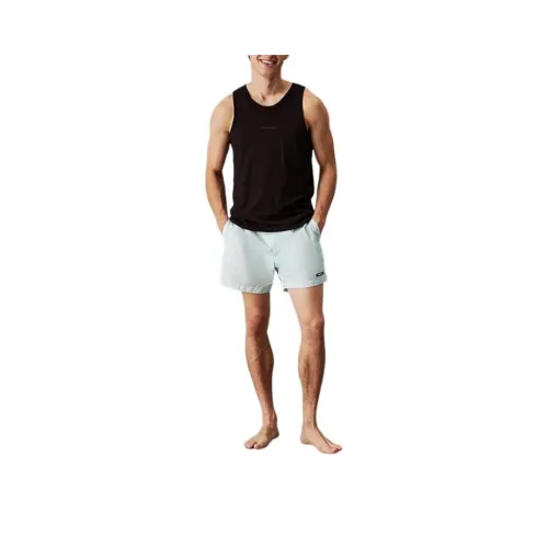 CALVIN KLEIN Tank Tops Europe Version Men's Black