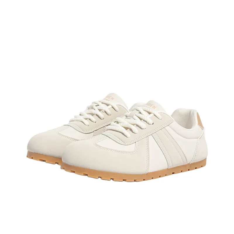 RENBEN Lightweight Support Height Increasing Low Top Skateboard Shoes Women's-9