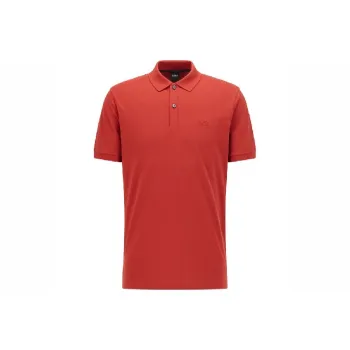 HUGO BOSS Polo Shirt Men's Orange Red