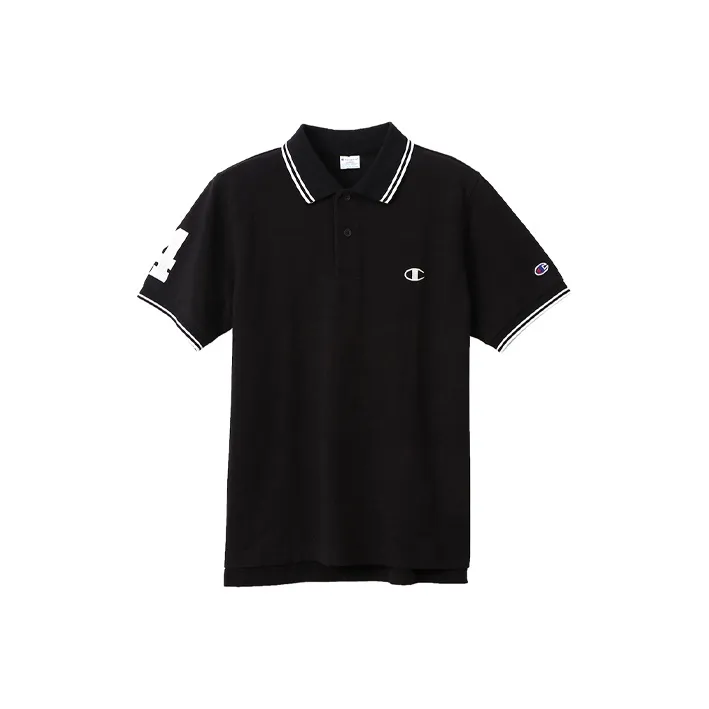 Champion Polo Shirts Men Black-0