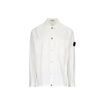 STONE ISLAND Shirts Men White