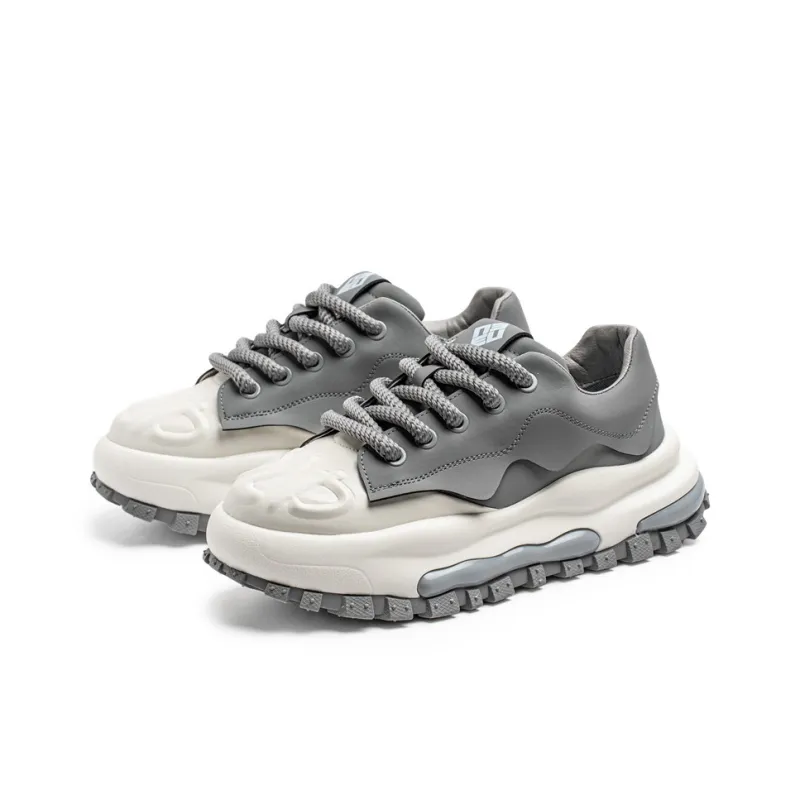 SUPEREDGE Cushioning Slip Resistant Waterproof Low Top Chunky Sneakers Men's-13