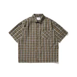 Blue Brown Plaid