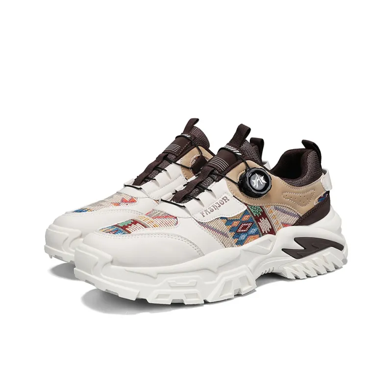 JANECO Low Top Chunky Sneakers Men's-8