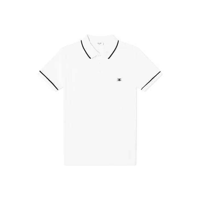 CELINE Polo Shirts Men White-0