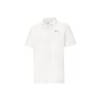 PUMA Pique Polo Shirts Men White
