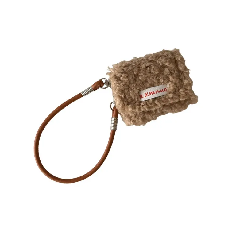 Kona Chun Compatibility AirPods1/2/3/4/pro/pro2 Plush Refreshing Duffy Shirley Lanyard Headphone Cases-10