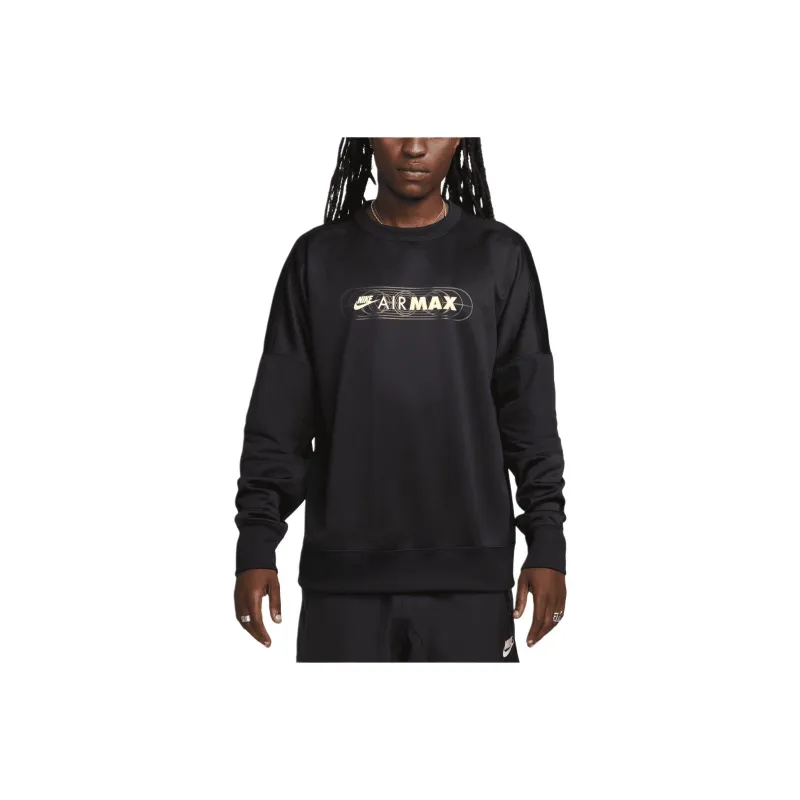 Nike Sportswear Air Ma Sweatshirt Men's Black-0
