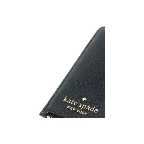 Kate Spade Staci Leather Work Card Holder Unisex Black-3