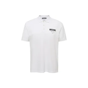MOSCHINO Polo Shirts Men White