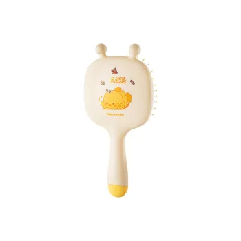 DANLE Cute Bee Cartoon Print Air Cushion Comb Massage Head