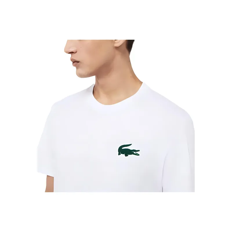 LACOSTE SS22 T Shirt Men's White-4