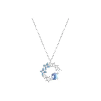 UTD Colored Glaze Jade Necklaces Women's