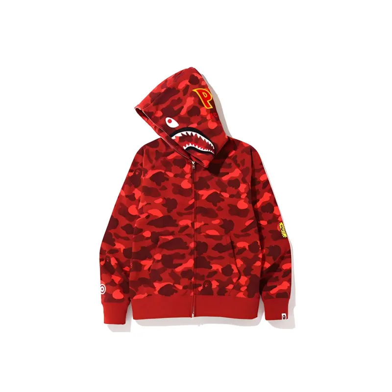 Bape Color Camo Tiger Full Zip Hoodie FW18-1