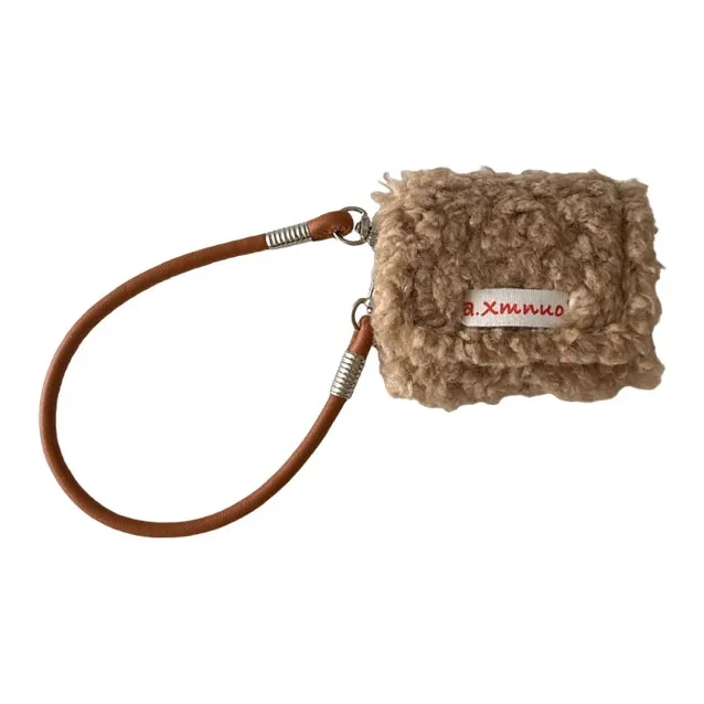 Kona Chun Compatibility AirPods1/2/3/4/pro/pro2 Plush Refreshing Duffy Shirley Lanyard Headphone Cases-9