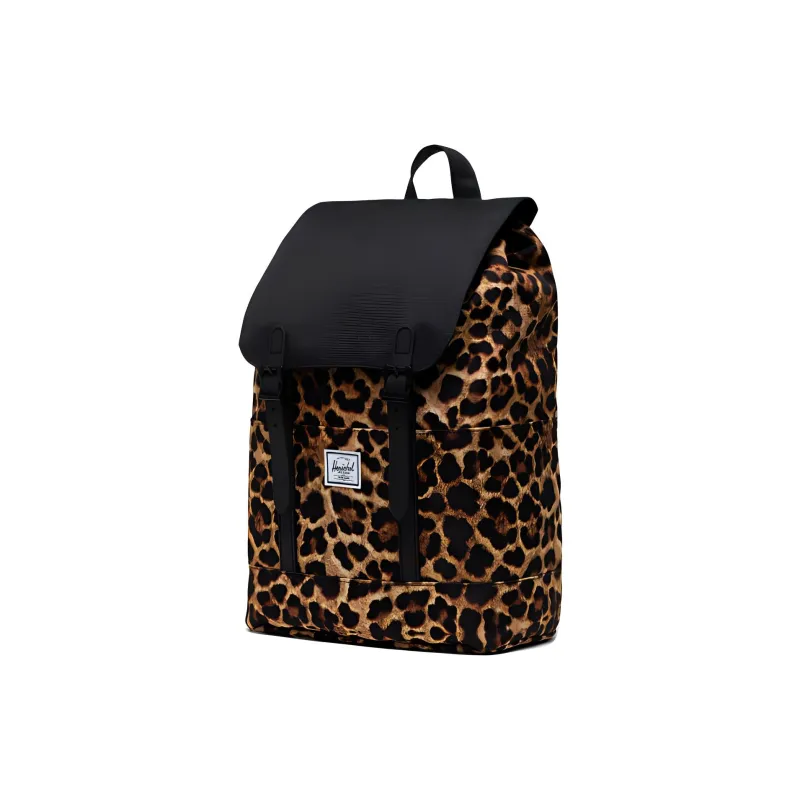 Herschel Recyclable Material Backpack Small Size Women's Leopard/Black-1